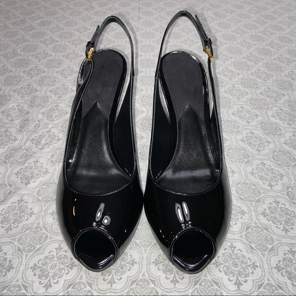 NEW TOM FORD Pee-Toe Slingback Pumps 39.5 - Picture 2 of 14